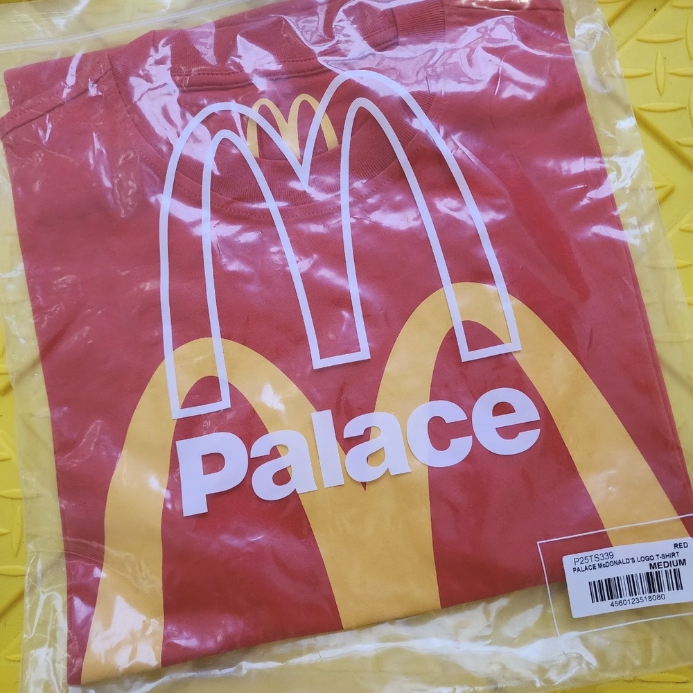 PALACE Bold Red and Yellow Tee